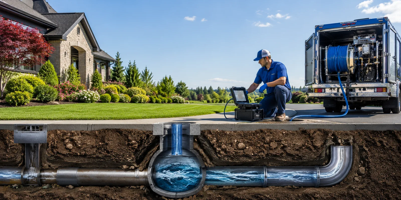 Drainage restoration information for Robeline, LA